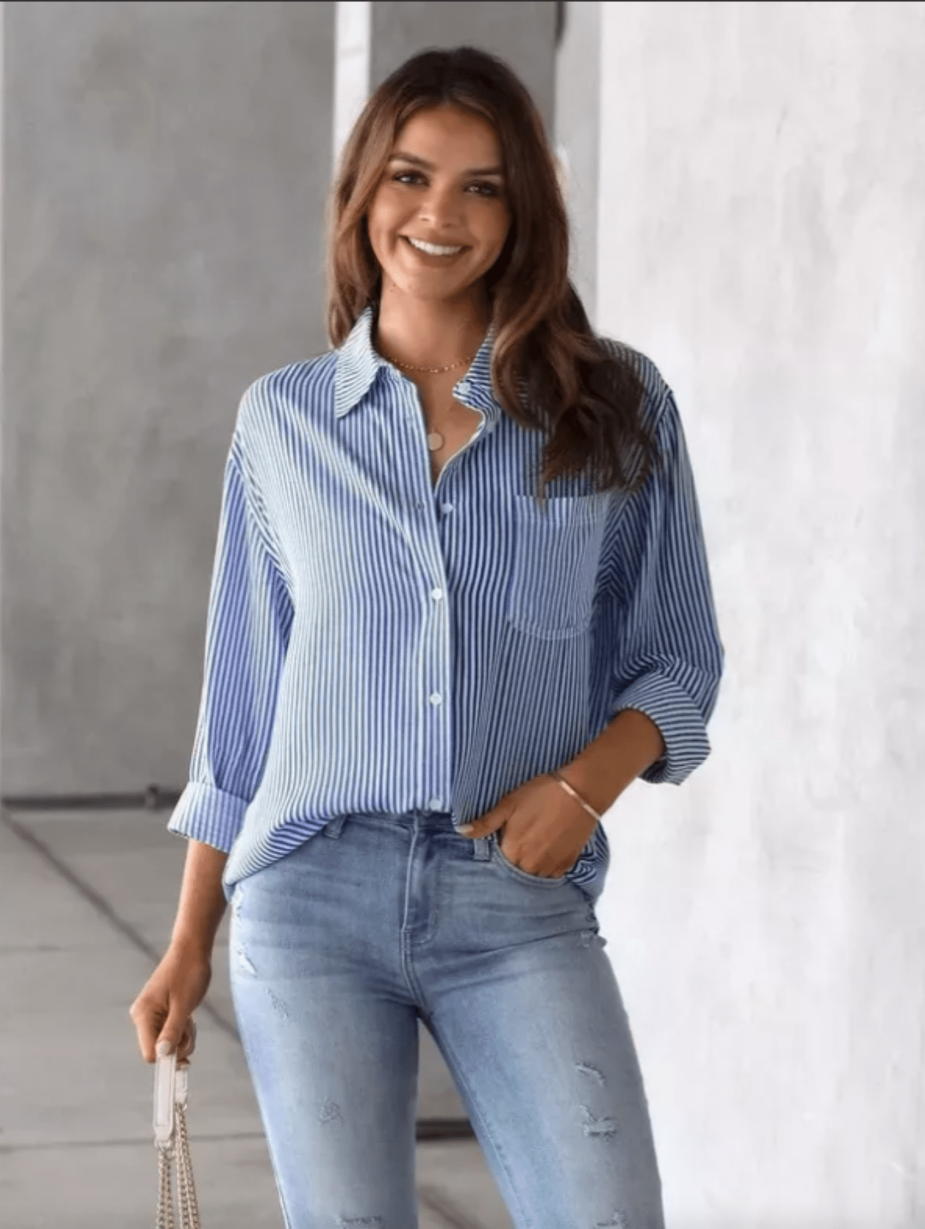 Camisa Manga Longa Listrada