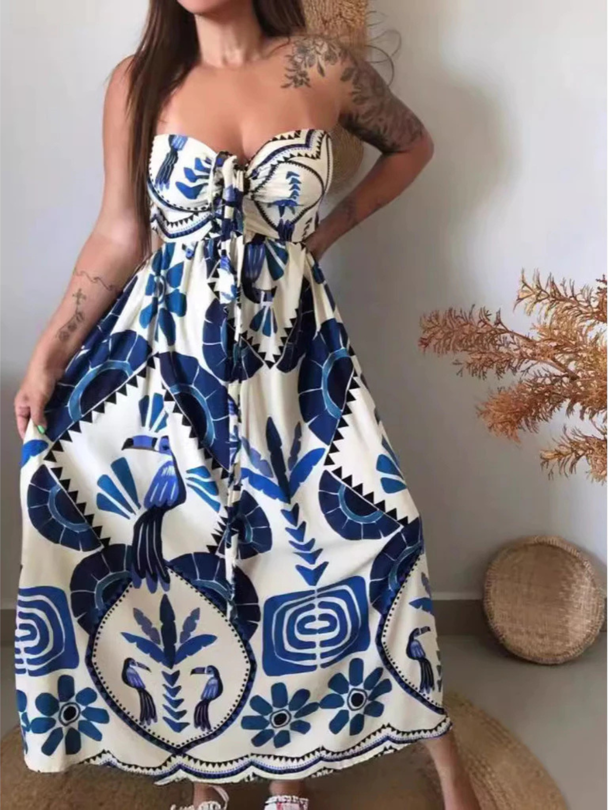 Vestido Amazônia Azul