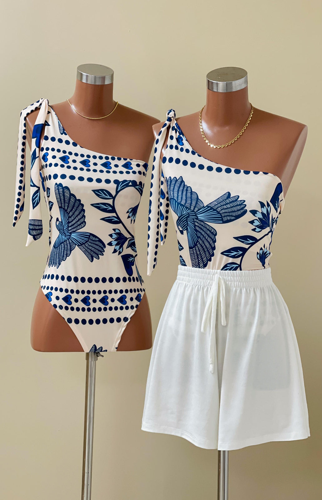 Body Floresta Azul – Sensualidade & Conforto com Estampa Exclusiva
