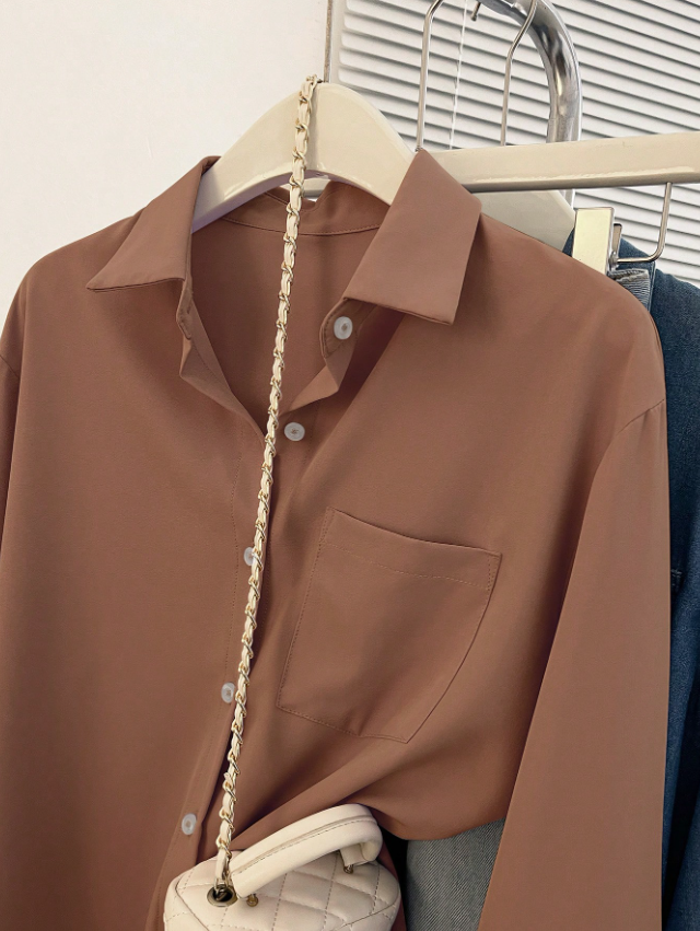 Camisa Bella Luna – Manga Longa e Elegância Casual