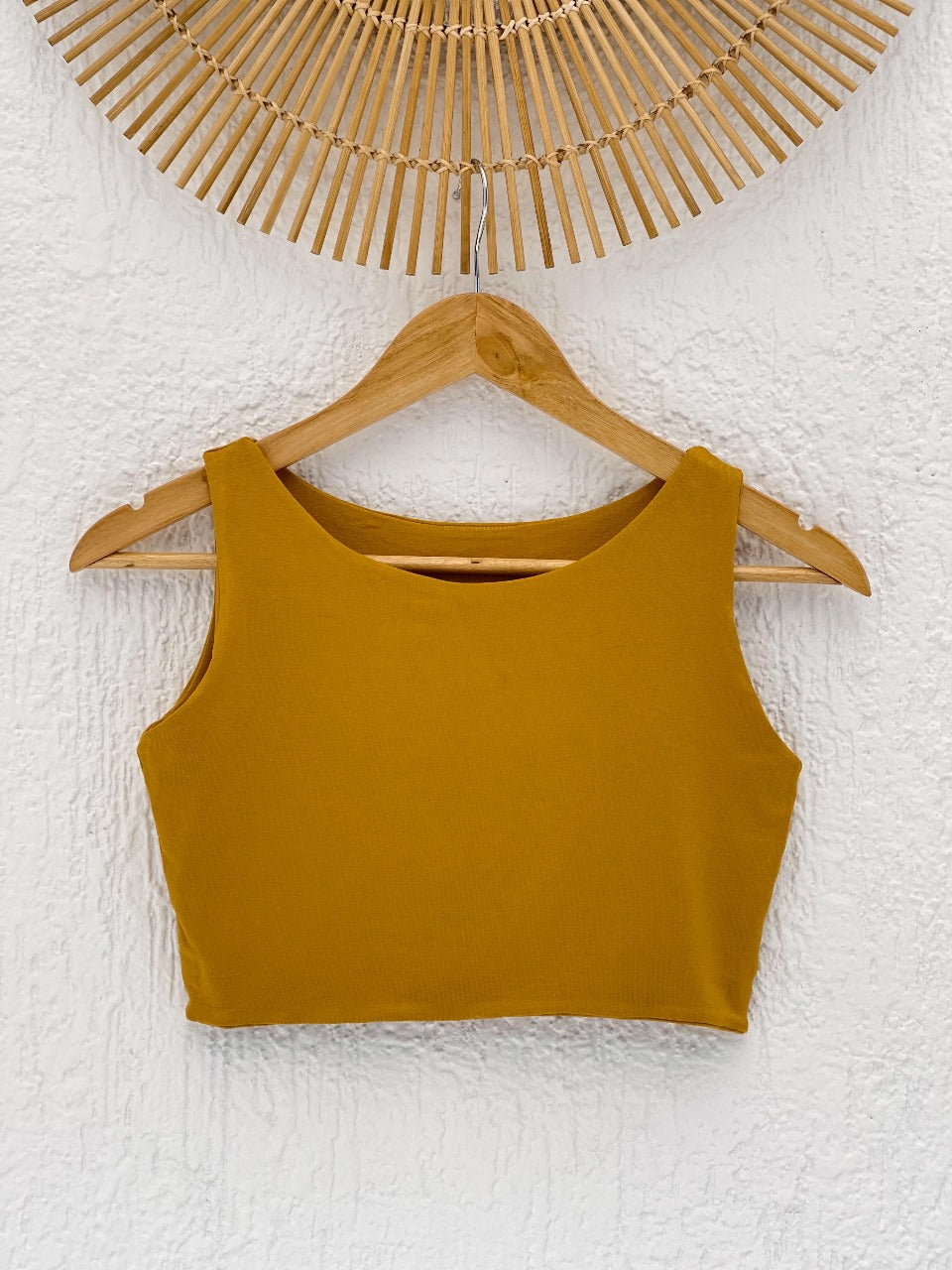 Cropped Aura Mostarda