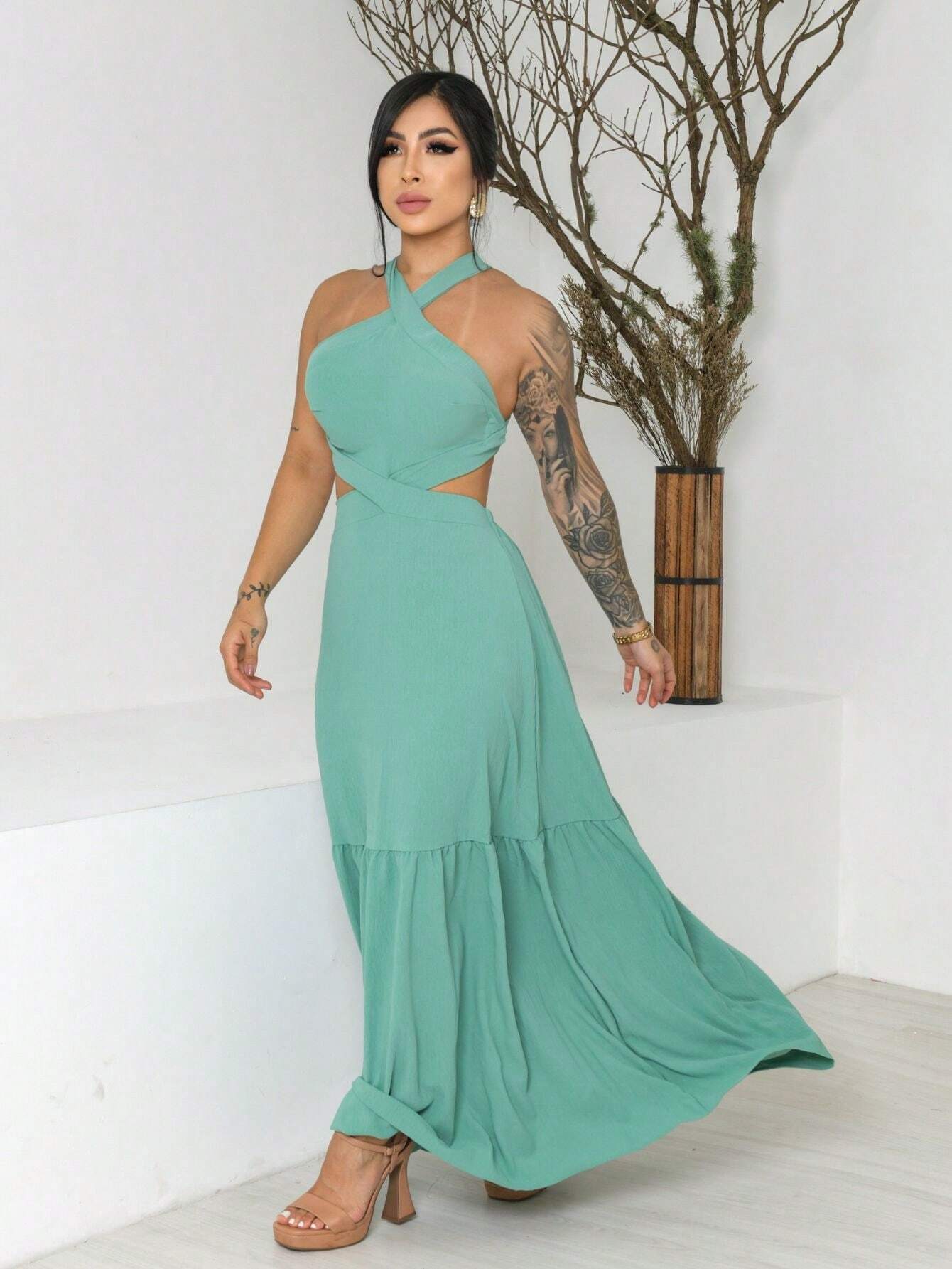 Vestido Serenna – Elegância e Conforto para Todas as Ocasiões