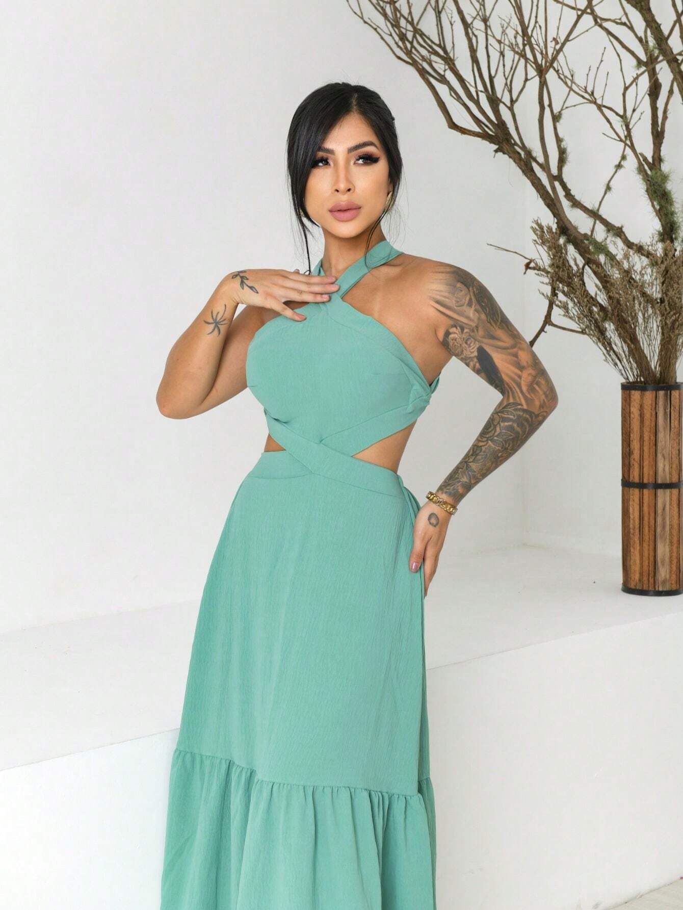 Vestido Serenna – Elegância e Conforto para Todas as Ocasiões