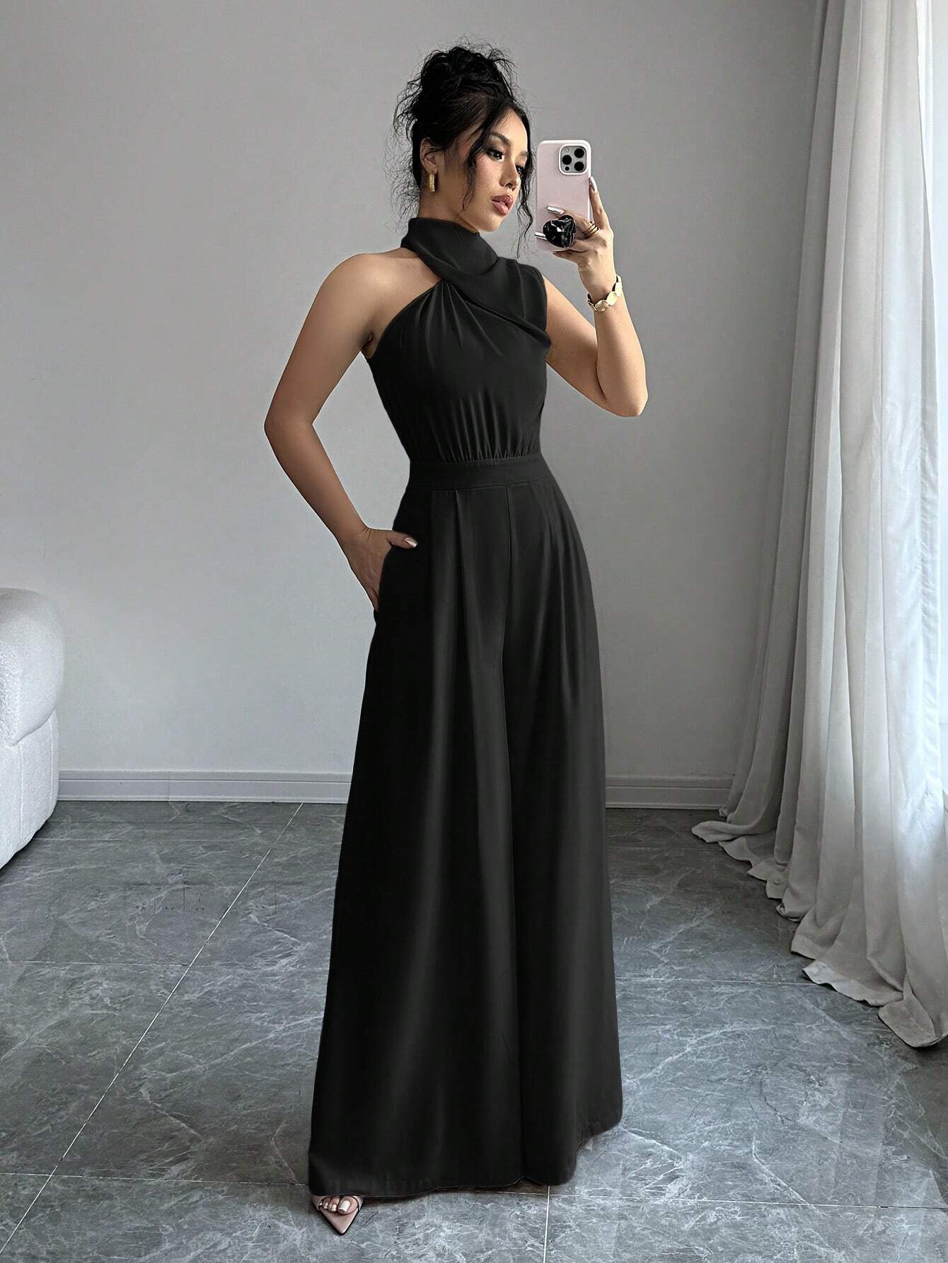 Macacão J'adore High Neck