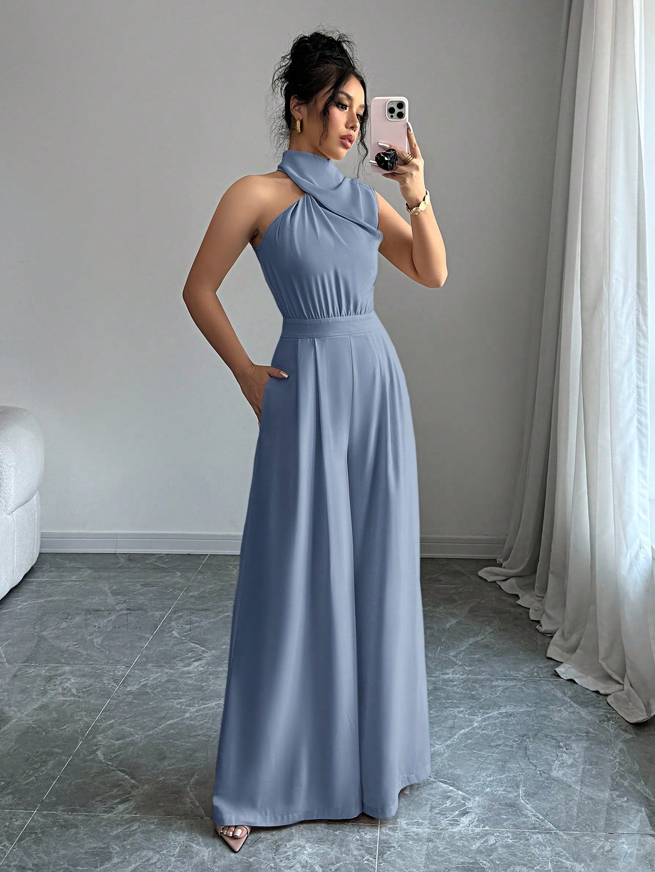 Macacão J'adore High Neck