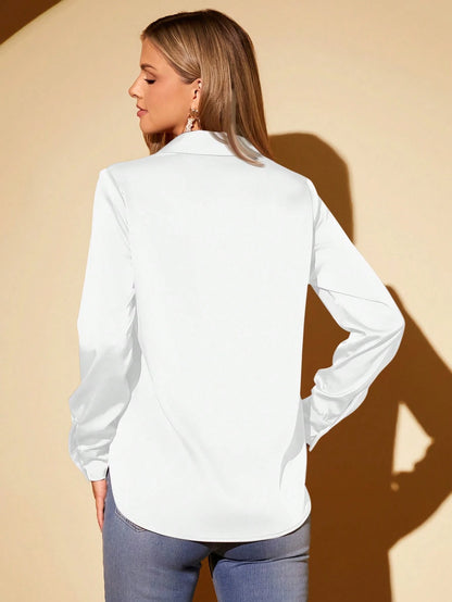 Camisa Social em Cetim