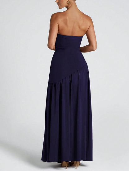 Vestido Midi Bodycon de Gola Alta - Kim