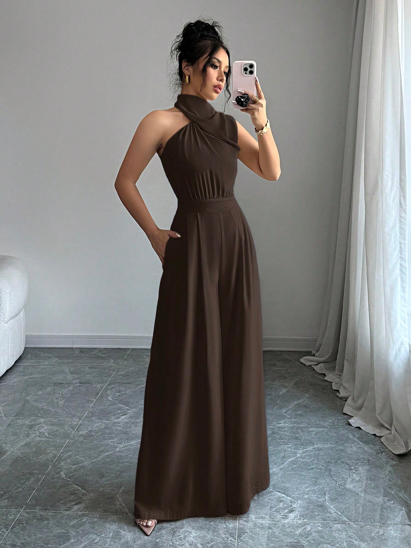 Macacão J'adore High Neck