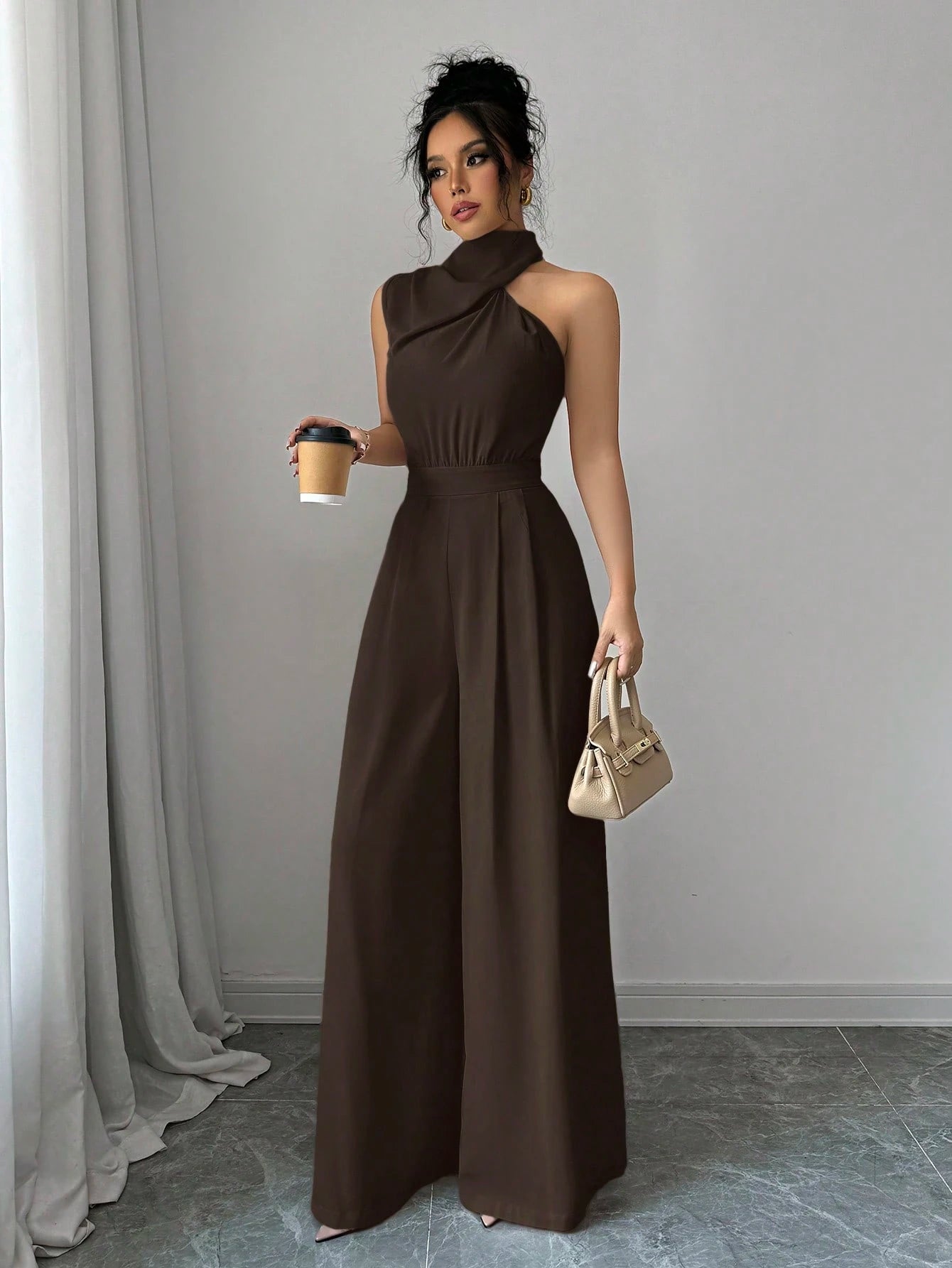 Macacão J'adore High Neck