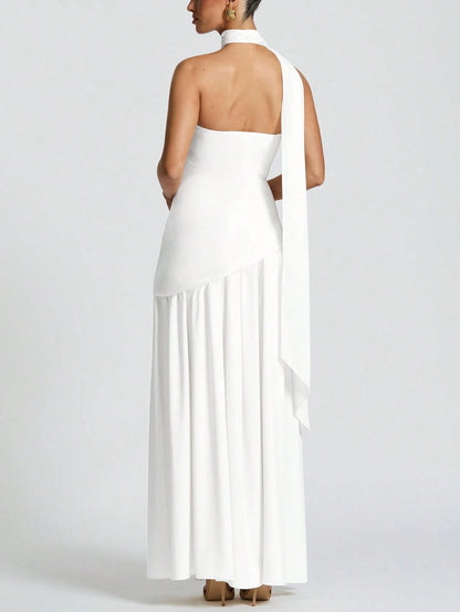 Vestido Midi Bodycon de Gola Alta - Kim