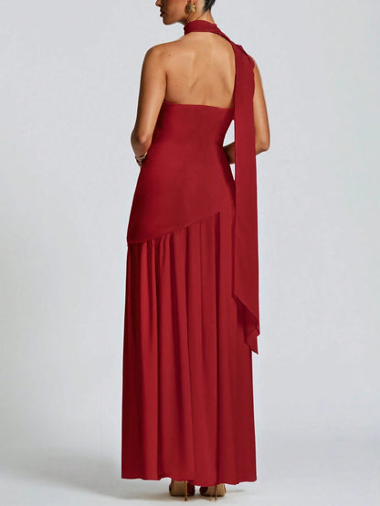 Vestido Midi Bodycon de Gola Alta - Kim