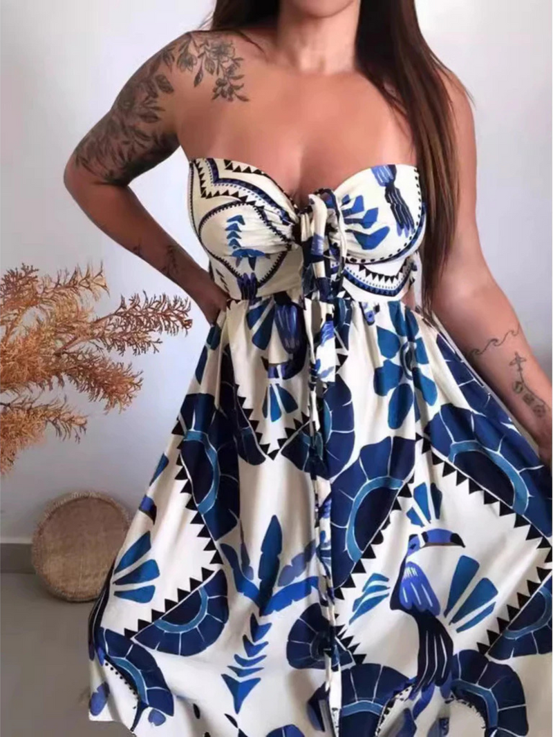 Vestido Amazônia Azul