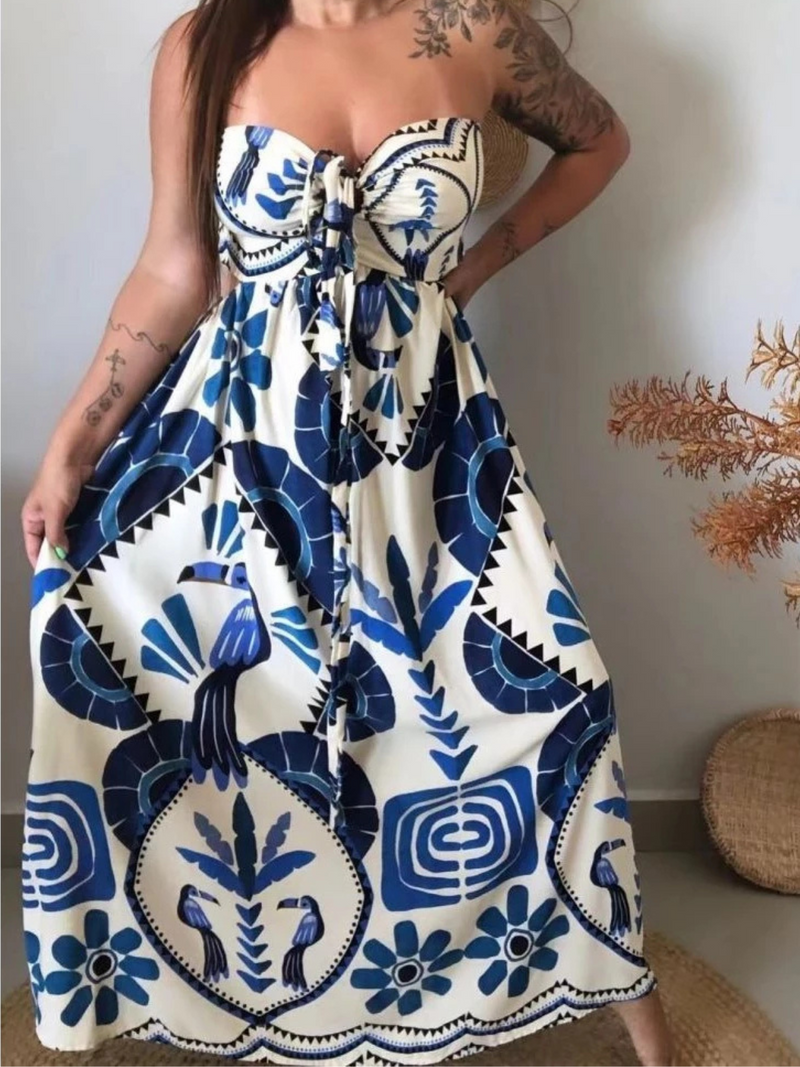 Vestido Amazônia Azul