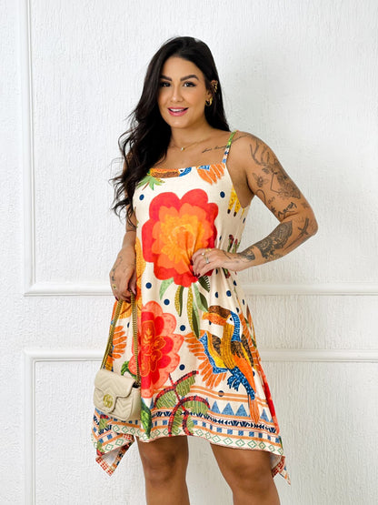 Vestido Rio Vibrante