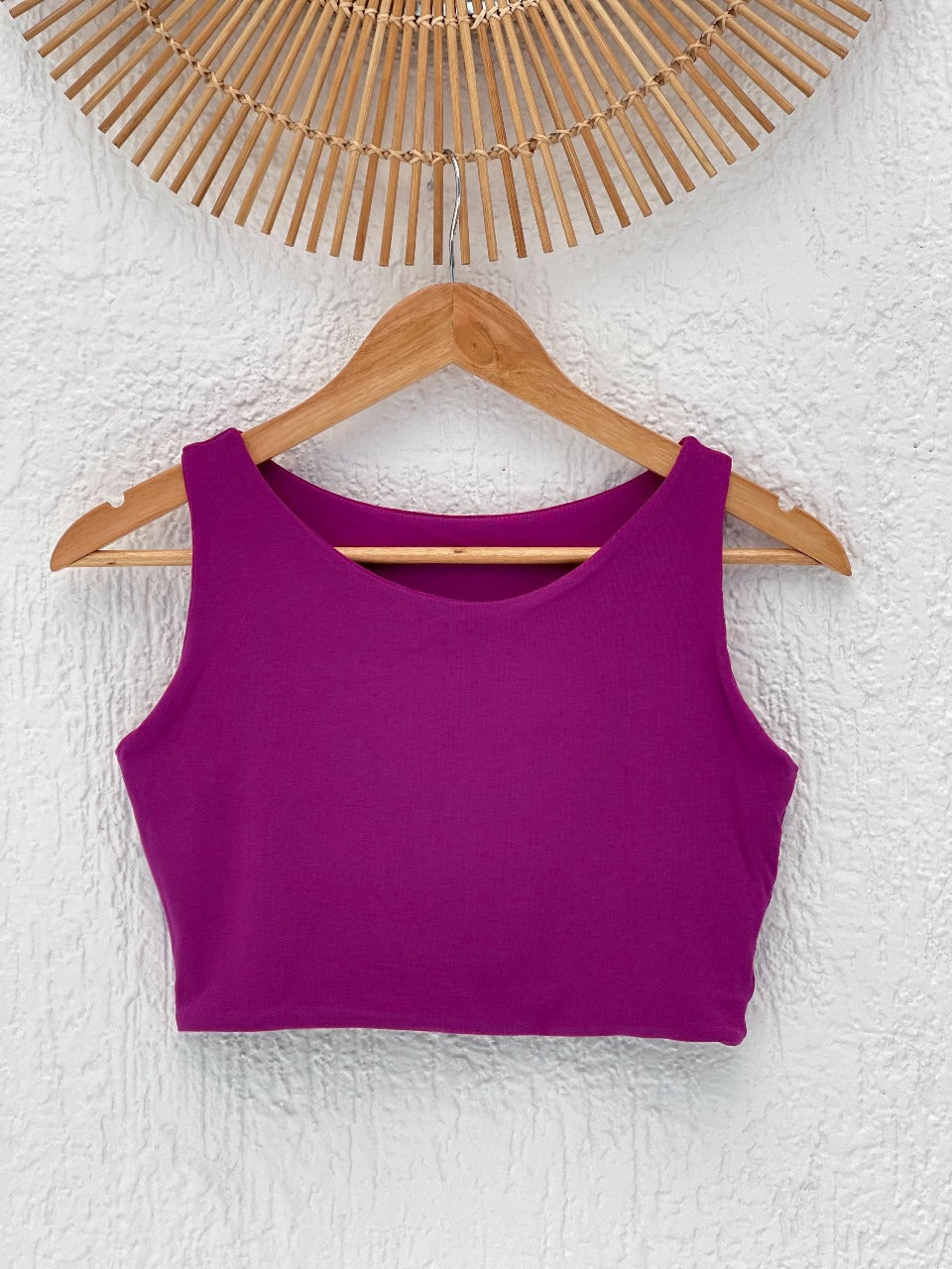 Cropped Aura Fucsia