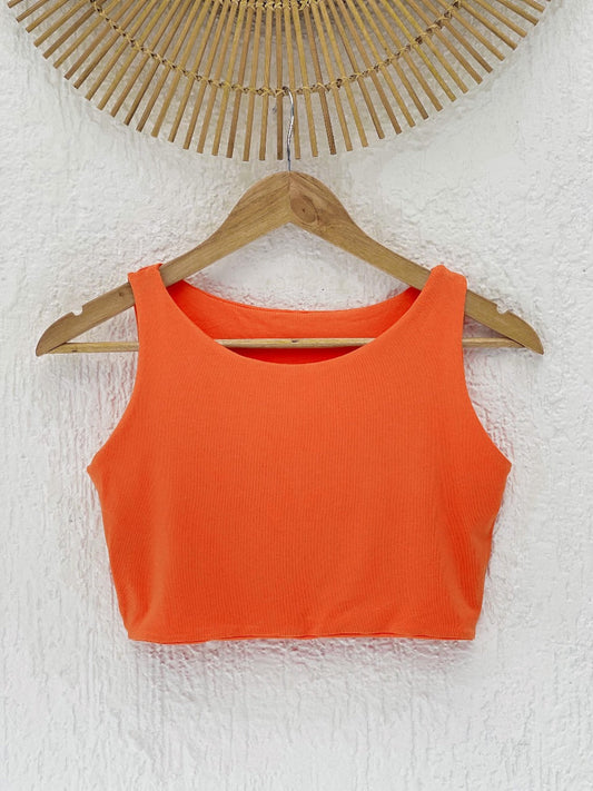 Cropped Aura Orange