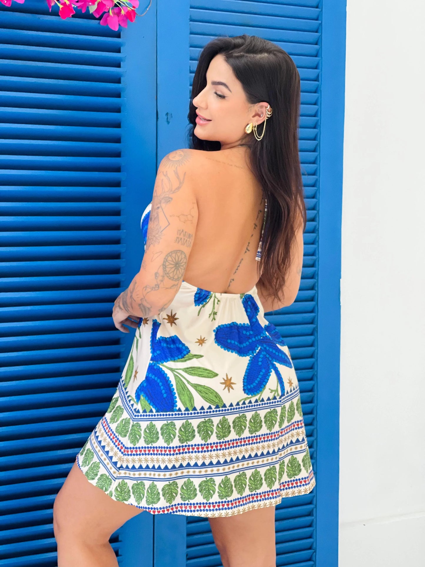 Vestido Orquídea Real